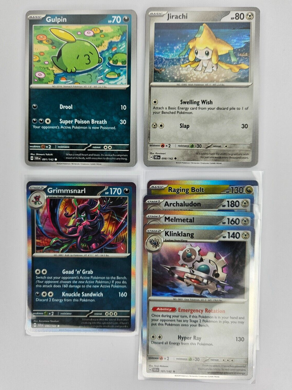 ⚡️ Pokemon TCG - Complete Stellar Crown Set E/C/UC/Holo Rare - All 133 Cards