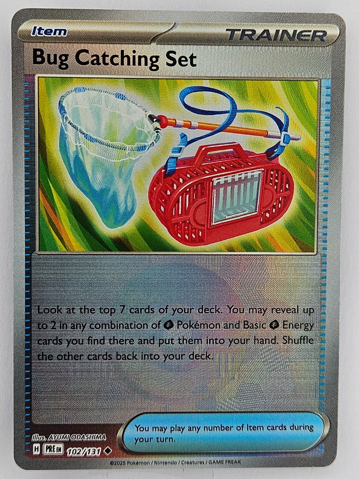 ⚡️ Pokemon TCG - 102/131 Bug Catching Set - Rare Poke Ball - Prismatic Evolution