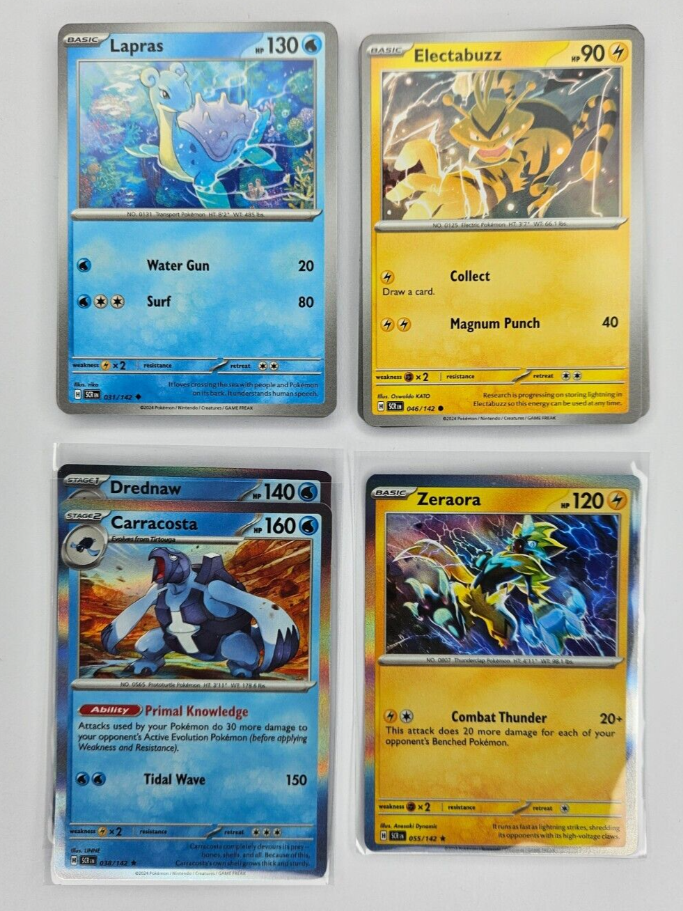 ⚡️ Pokemon TCG - Complete Stellar Crown Set E/C/UC/Holo Rare - All 133 Cards