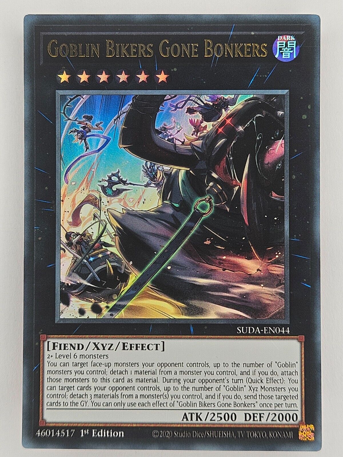 ㊙️ Yu Gi Oh - SUDA-EN044 Goblin Bikers Gone Bonkers - UR - Supreme Darkness