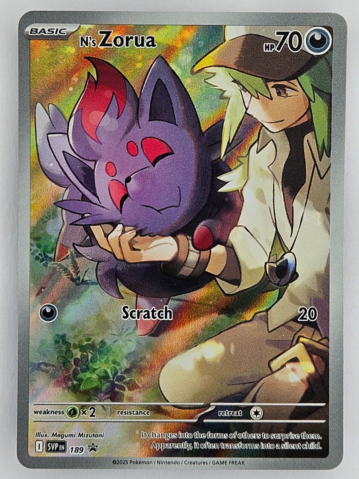 ⚡️ Pokemon TCG - 189 N's Zorua - Black Star Promo - Journey Together