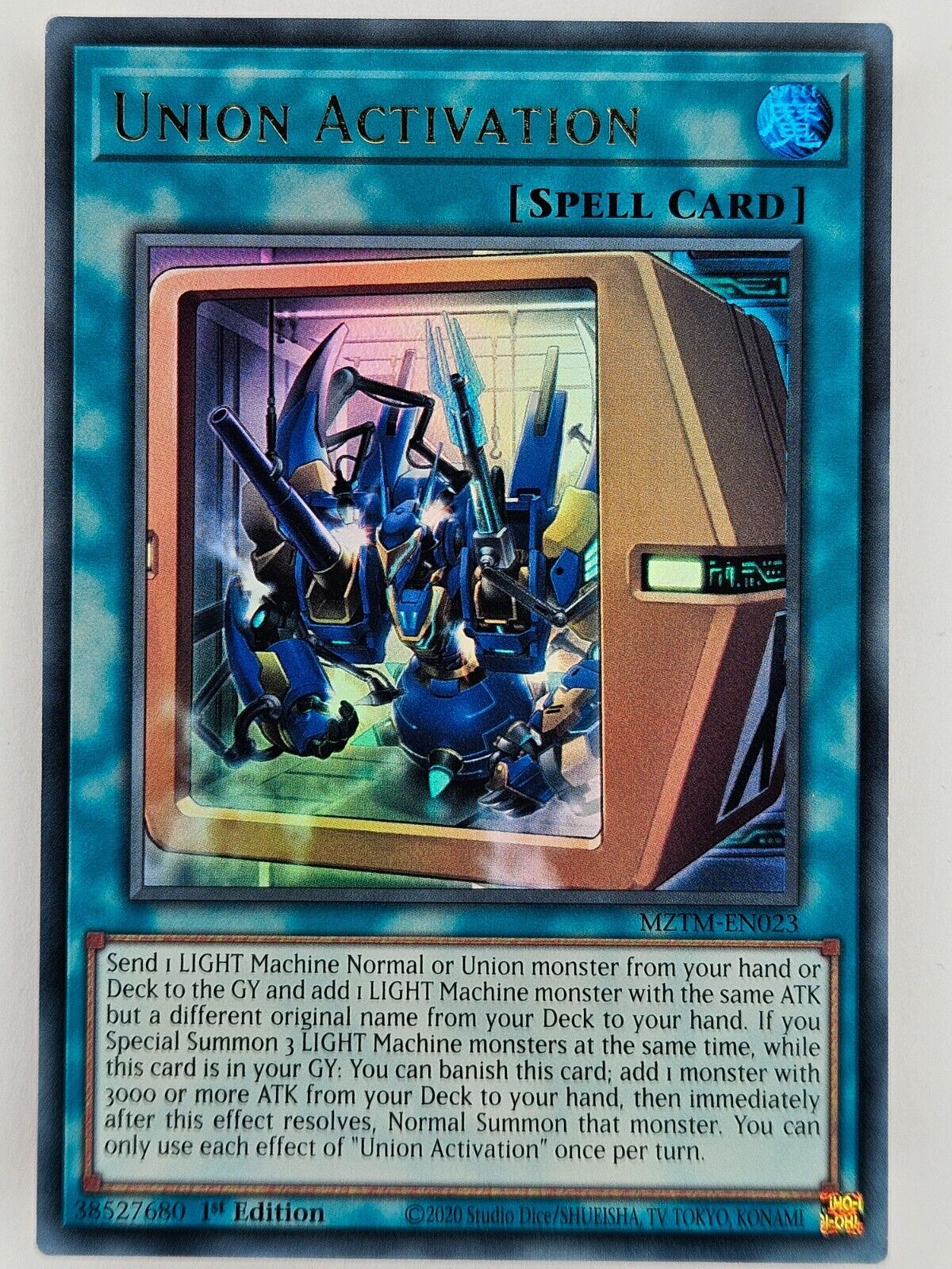 ㊙️ Yu Gi Oh - MZTM-EN023 Union Activation - UR - Maze Of The Master