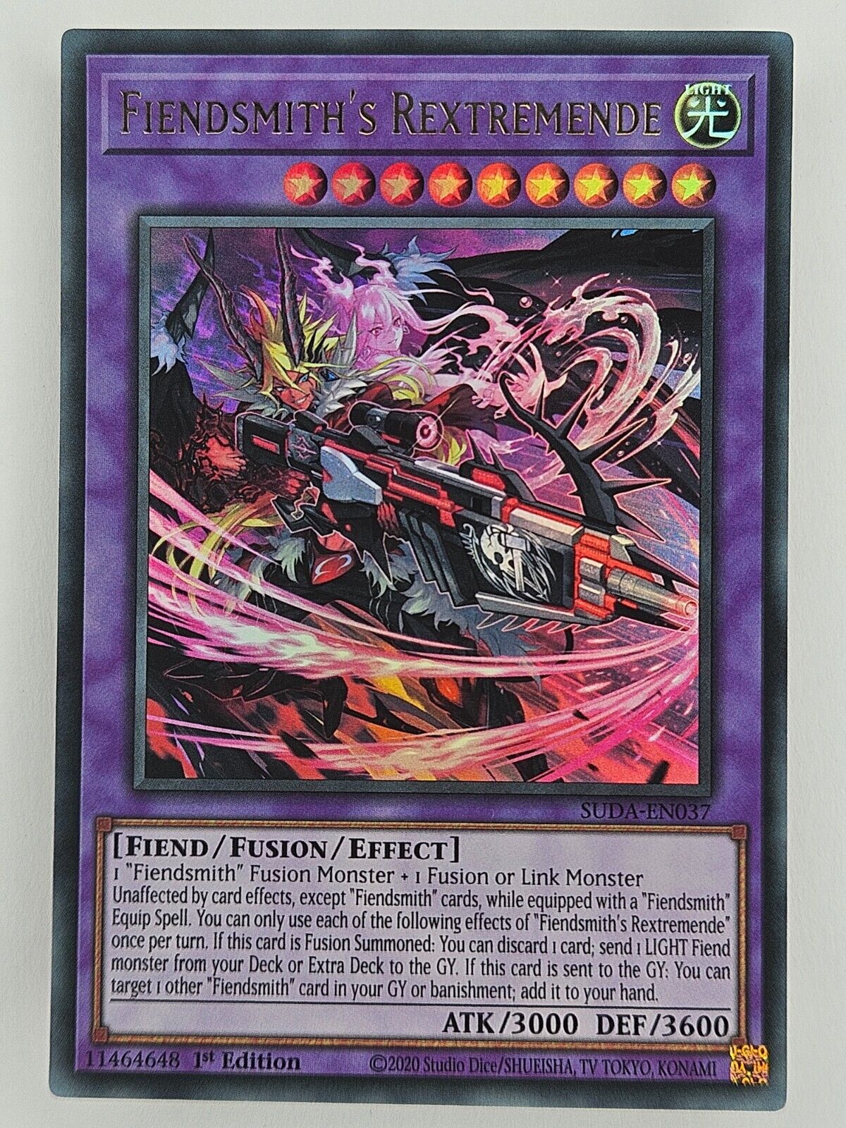 ㊙️ Yu Gi Oh - SUDA-EN037 Fiendsmith's Rextremende - UR - Supreme Darkness