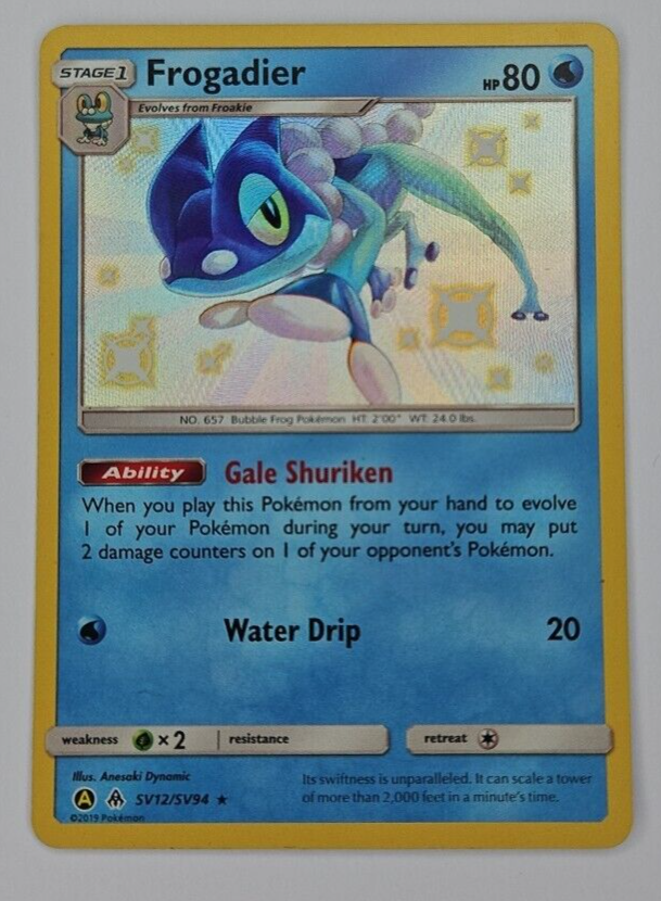 ⚡ Pokemon TCG - SV12/SV94 Frogadier - Holo - Hidden Fates