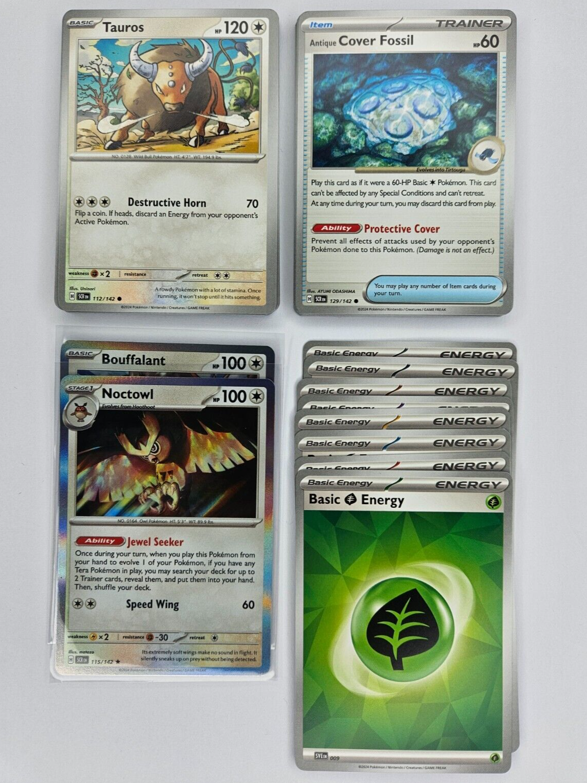 ⚡️ Pokemon TCG - Complete Stellar Crown Set E/C/UC/Holo Rare - All 133 Cards