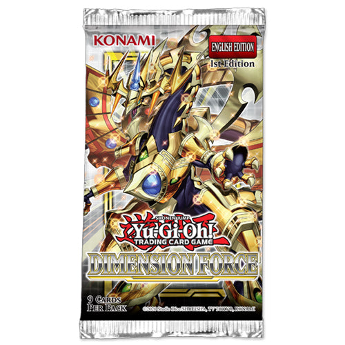 Yu Gi Oh! TCG - Dimension Force Booster Pack - English