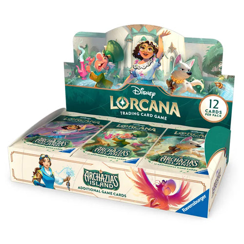Disney Lorcana TCG - Archazia's Island Booster Box (24 Packs) - English