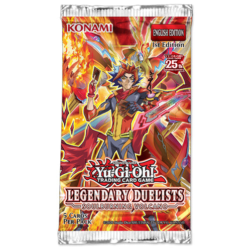 Yu Gi Oh! TCG - Legendary Duelists: Soulburning Volcano Booster Pack - English