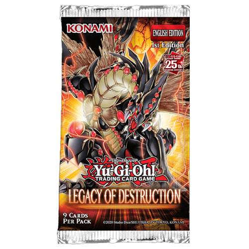 Yu Gi Oh! TCG - Legacy Of Destruction Booster Pack - English