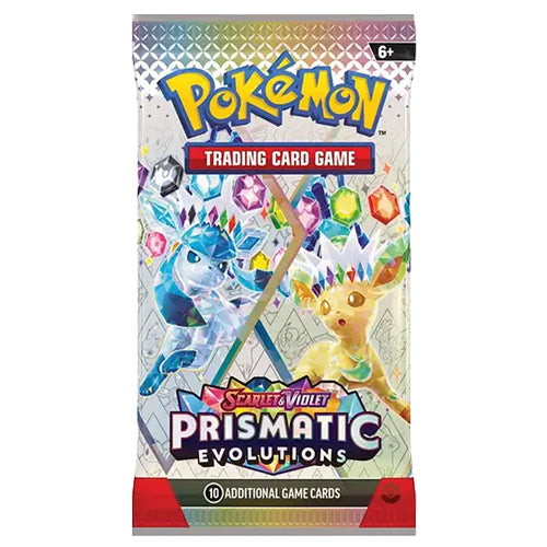 Pokemon TCG - Prismatic Evolutions Booster Art-Pack (4x Booster Packs)