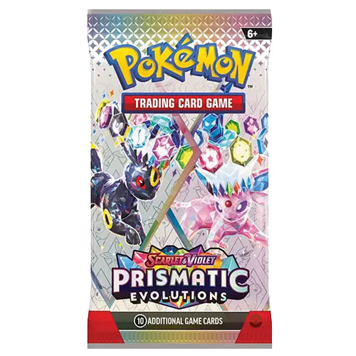 Pokemon TCG - Prismatic Evolutions Booster Art-Pack (4x Booster Packs)