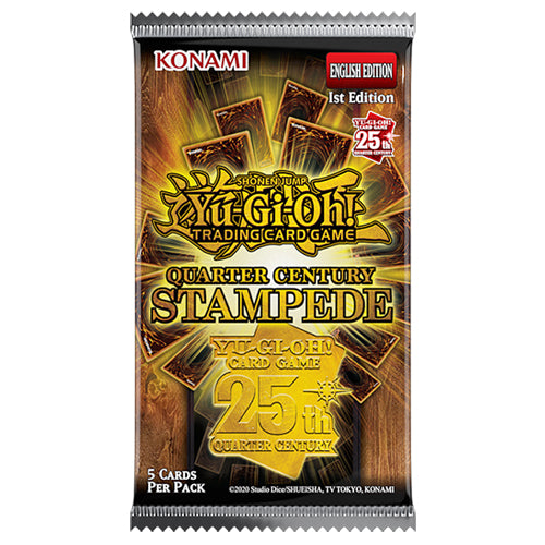 Yu Gi Oh! TCG - Quarter Century Stampede Booster Pack - English