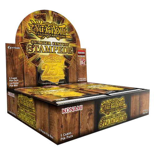 Yu Gi Oh! TCG - Quarter Century Stampede (24 Packs) - English