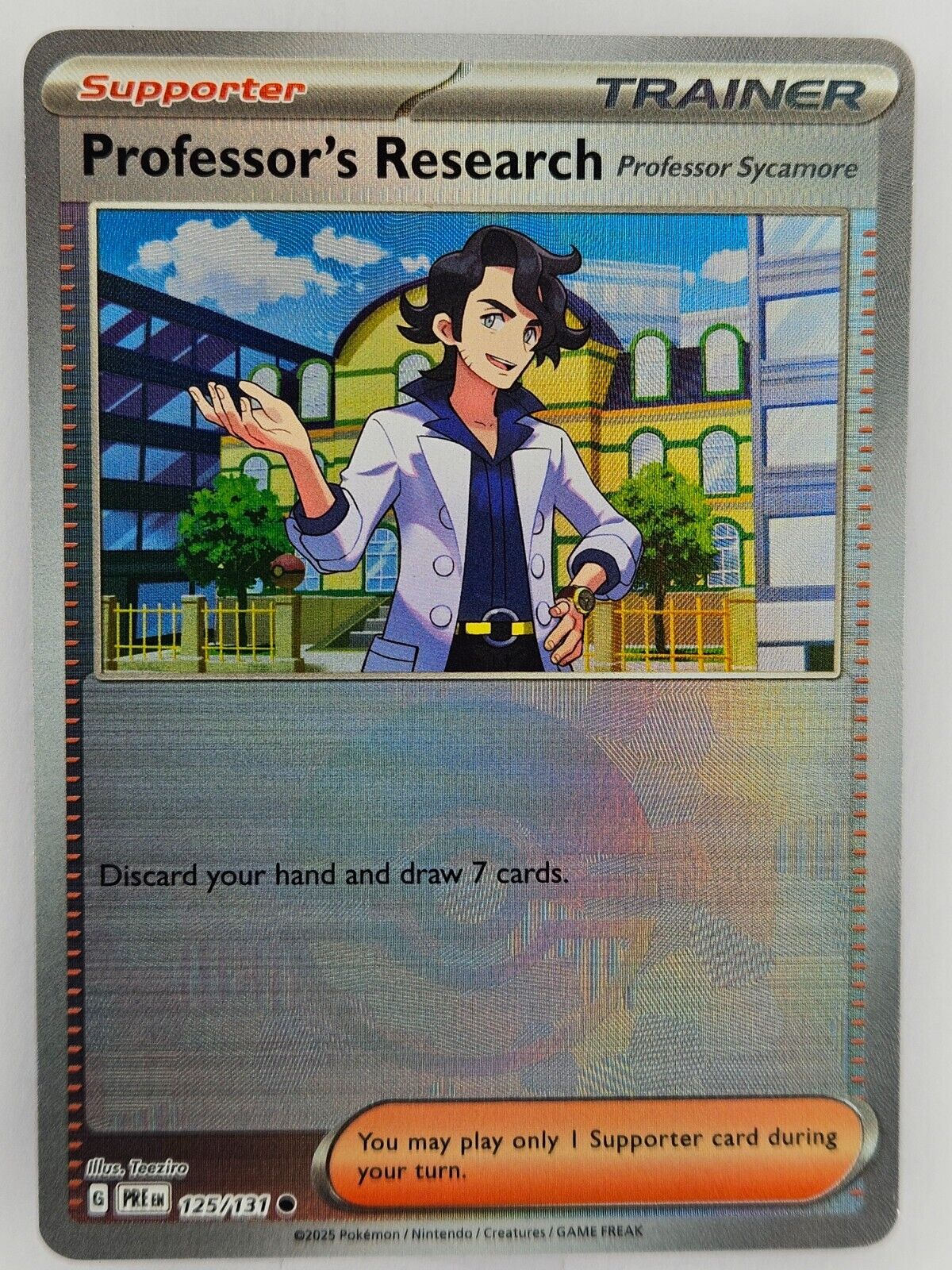 ⚡️ Pokemon TCG - 125/131 Professor's Reach [Professor Sycamore] - Rare Poke Ball